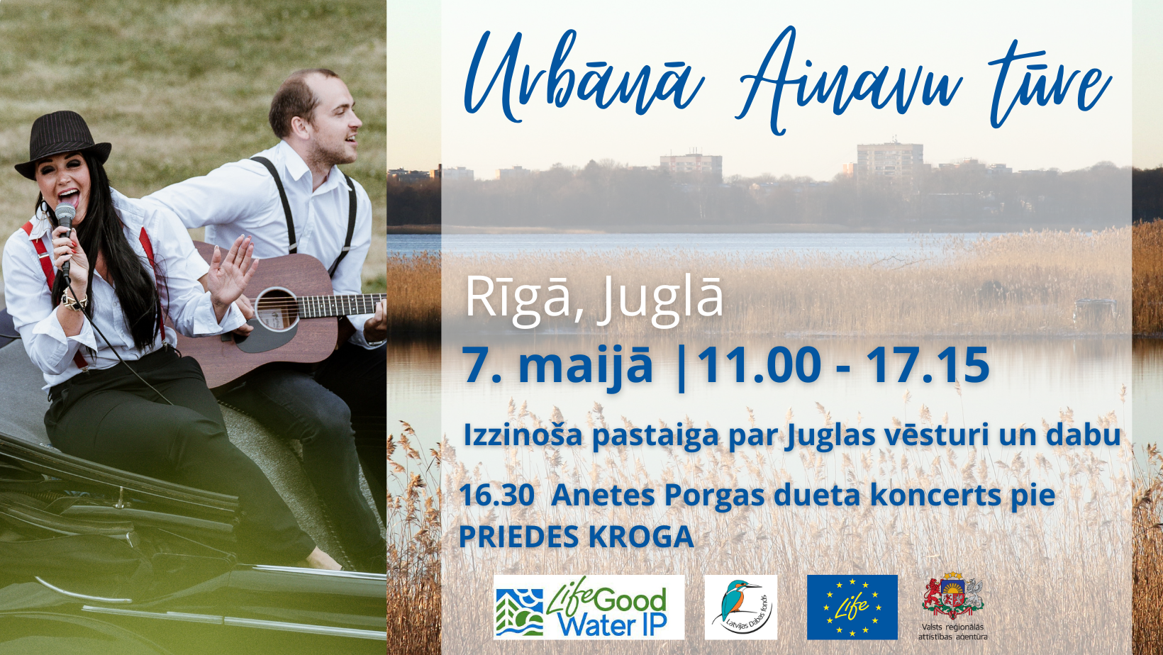 LIFE GoodWater IP Urbānā Ainavu tūre Juglā